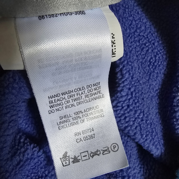 Youth Columbia Striped Knit Beanie Knit Fleece Winter Hat - Picture 4 of 6